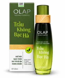 Dung Dịch Vệ Sinh Trầu Không Bạc Hà Olap – Làm Sạch Dịu Nhẹ, Cho Cảm Giác Thoáng Mát8