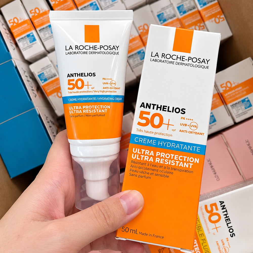 Kem chống nắng Cho Da Khô Nhạy Cảm La Roche Posay Hydrating Cream 50ml8