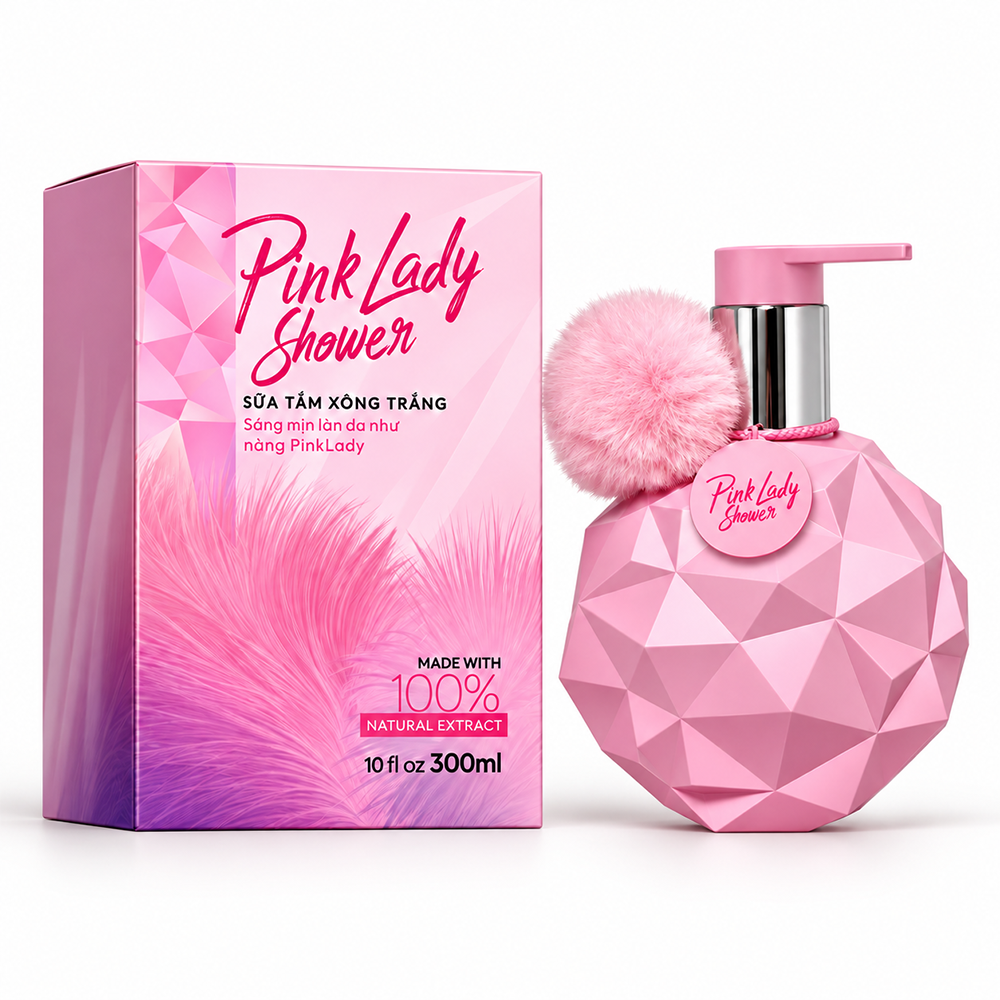 Sữa Tắm Xông Trắng Pink Lady Shower Shopmypham2479