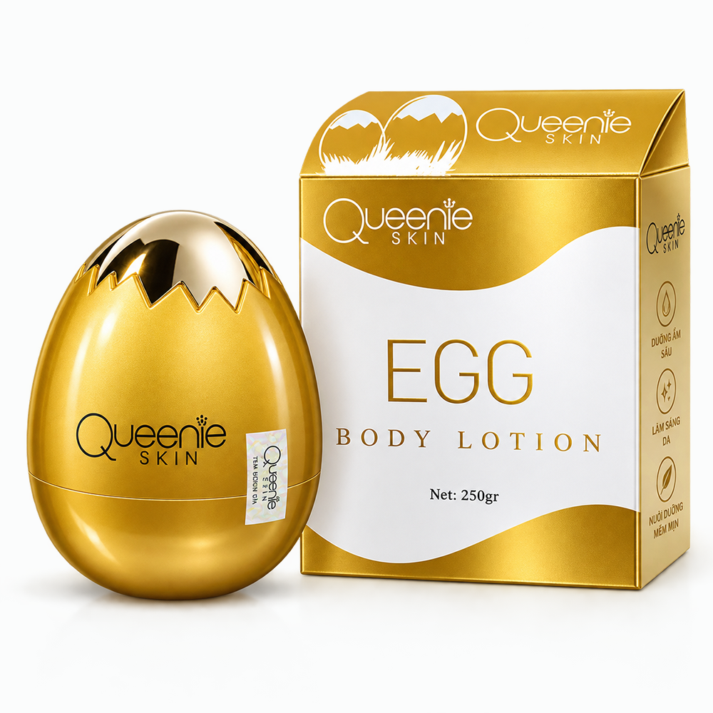 Tắm Trắng Trứng Gà Queenie Skin Chính Hãng Shopmypham247 – Dưỡng Da Mềm Mịn, Sáng Đều Màu8