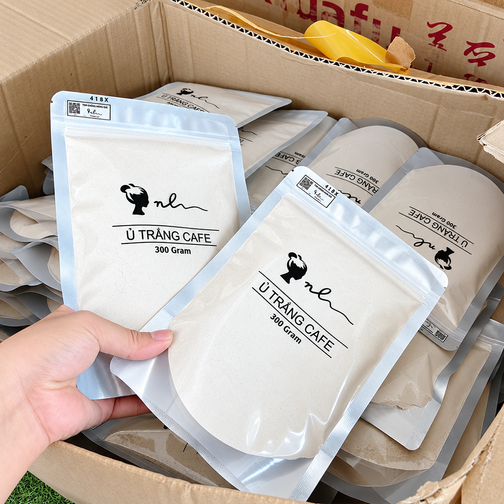 Ủ Trắng Da Cafe 100% Từ Thiên Nhiên Hàng Chính Hãng – Chăm Sóc Da Body Mịn Màng, Tươi Sáng5