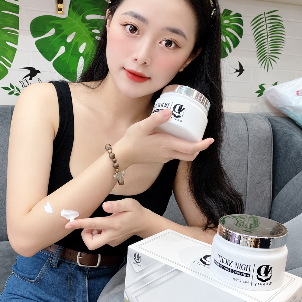 Combo 2 Hủ Kem Body Dưỡng Trắng Da Ngày Đêm MD Beauty2