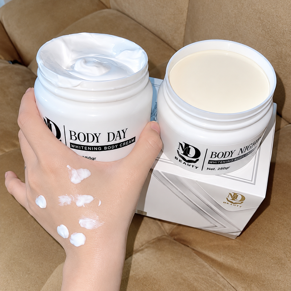 Combo 2 Hủ Kem Body Dưỡng Trắng Da Ngày Đêm MD Beauty3