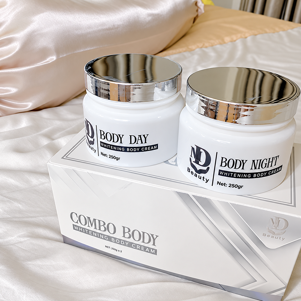 Combo 2 Hủ Kem Body Dưỡng Trắng Da Ngày Đêm MD Beauty6