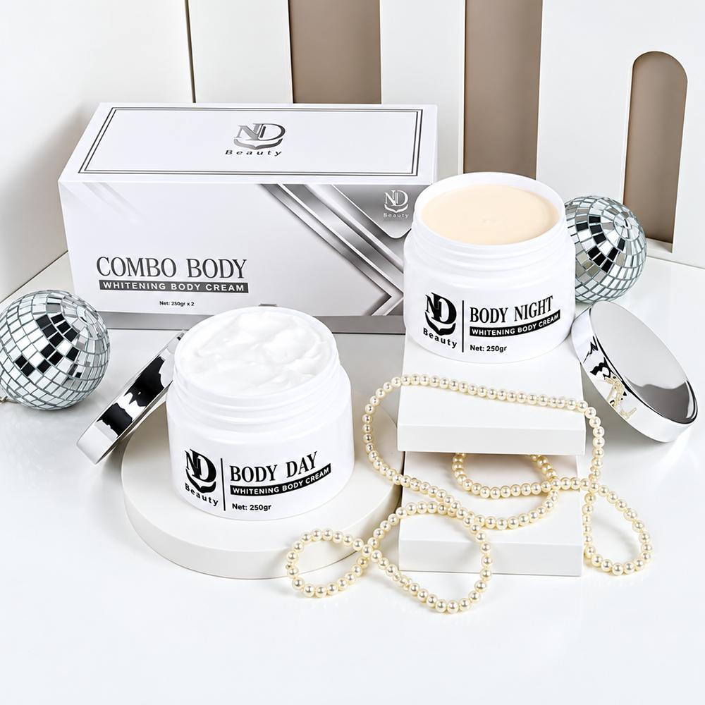 Combo 2 Hủ Kem Body Dưỡng Trắng Da Ngày Đêm MD Beauty67