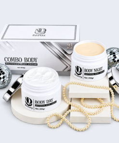 Combo 2 Hủ Kem Body Dưỡng Trắng Da Ngày Đêm MD Beauty9