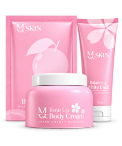 Kem Body Hoa Anh Đào Tone Up Body Cream MQ Skin Chính Hãng8