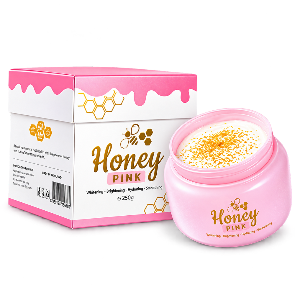 Kem Body Honey Pink Chính Hãng - Sợi Mật Ong Dát Vàng 24K Dưỡng Da Mềm Mịn, Sáng Khỏe7