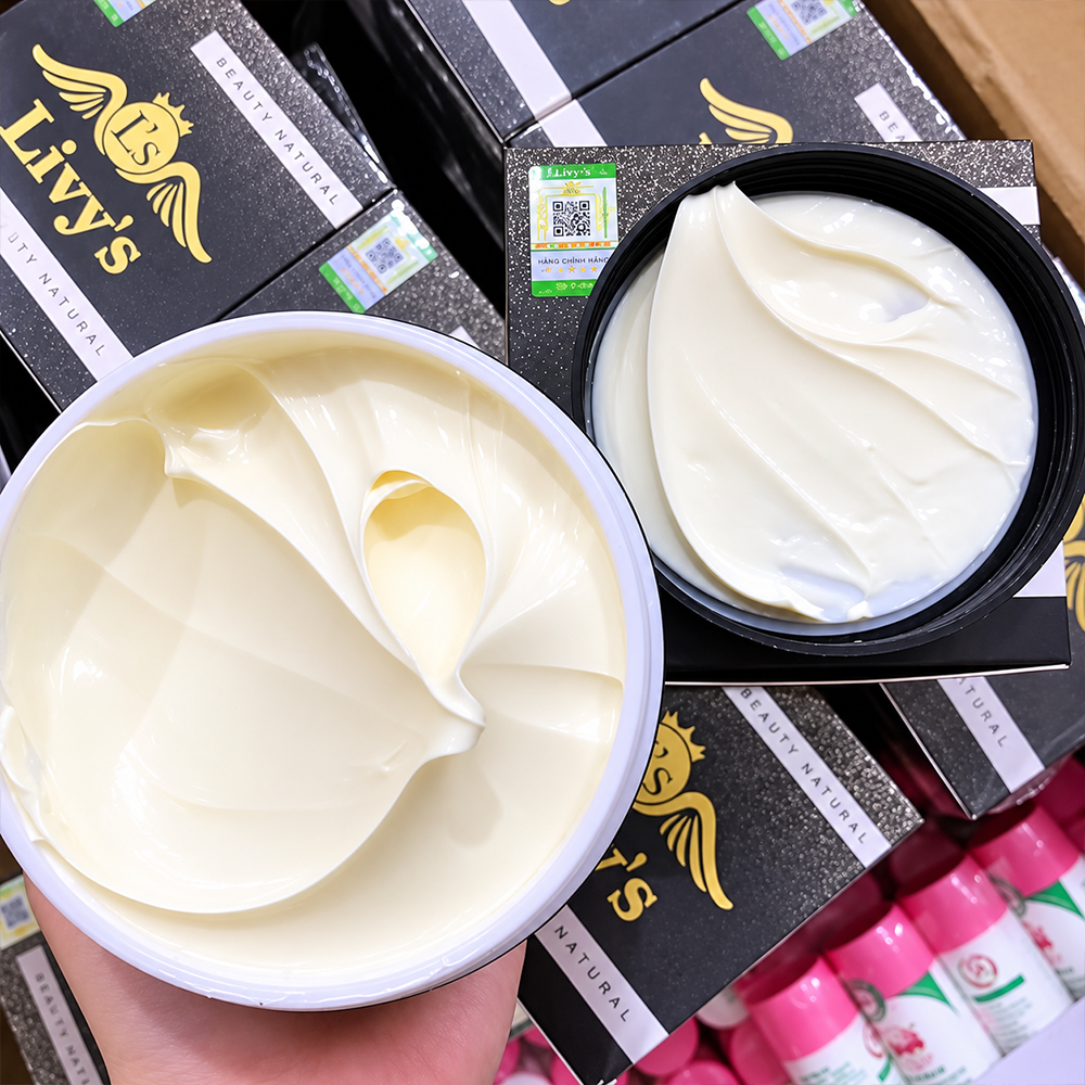 Kem Body LIVY’S Hộp Đen Hàng Thái Lan Chính Hãng – Dưỡng Da Mềm Mịn, Sáng Đều Màu1