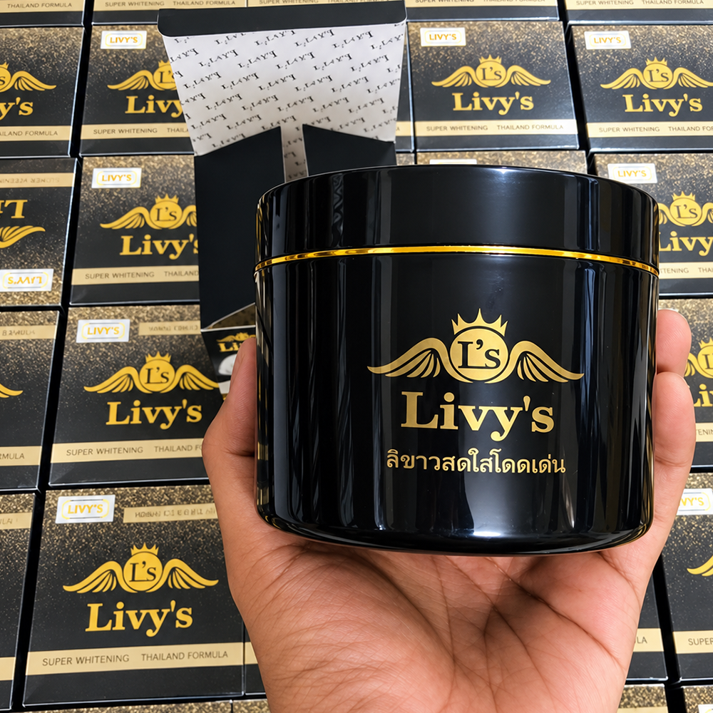 Kem Body LIVY’S Hộp Đen Hàng Thái Lan Chính Hãng – Dưỡng Da Mềm Mịn, Sáng Đều Màu6