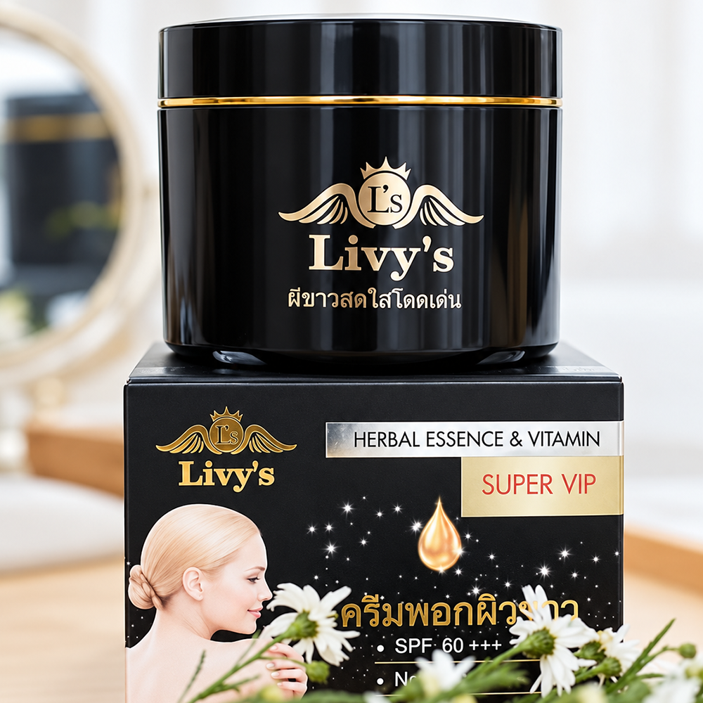 Kem Body LIVY’S Hộp Đen Hàng Thái Lan Chính Hãng – Dưỡng Da Mềm Mịn, Sáng Đều Màu7