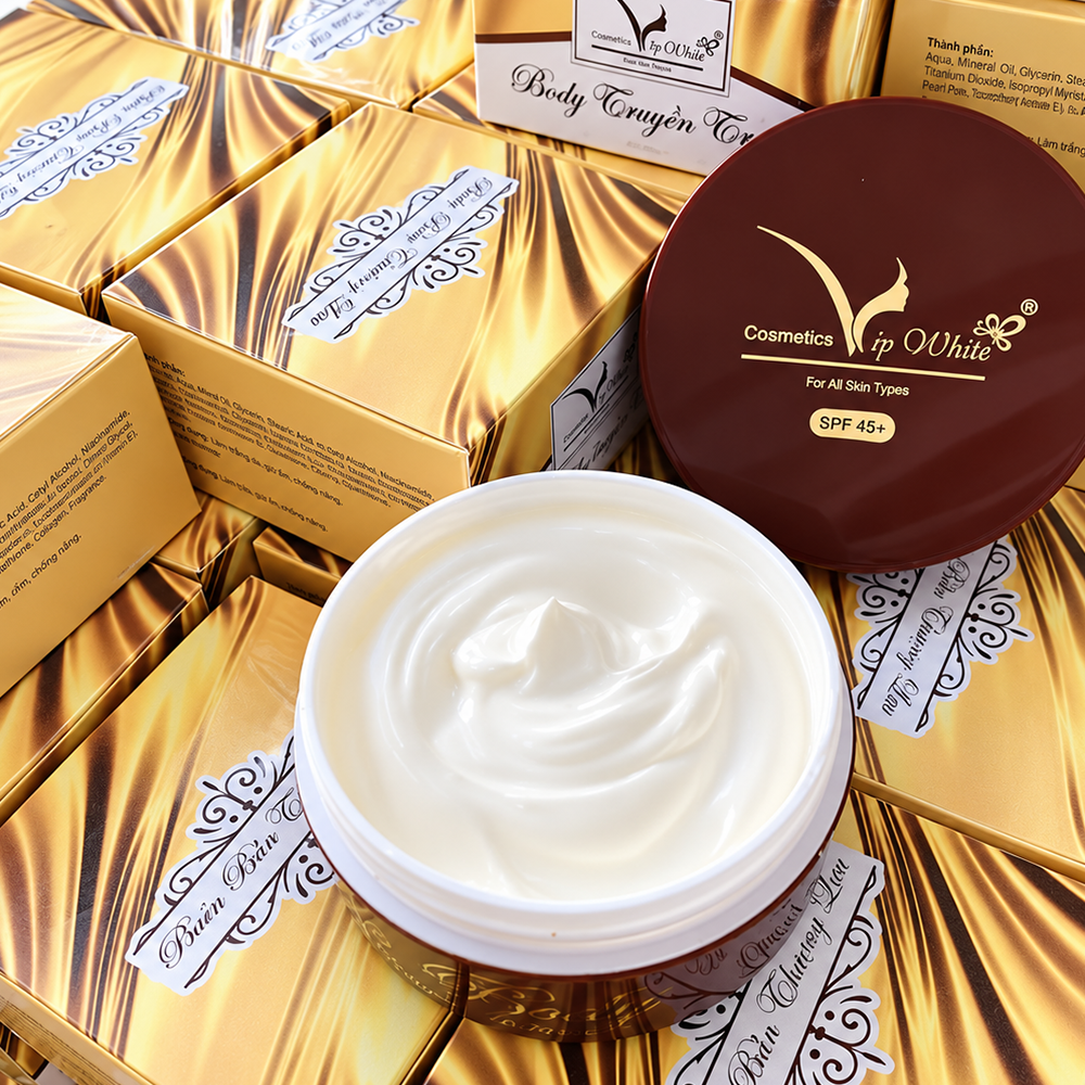 Kem Dưỡng Body Truyền Trắng VIP White Thượng Lưu Chính Hãng3