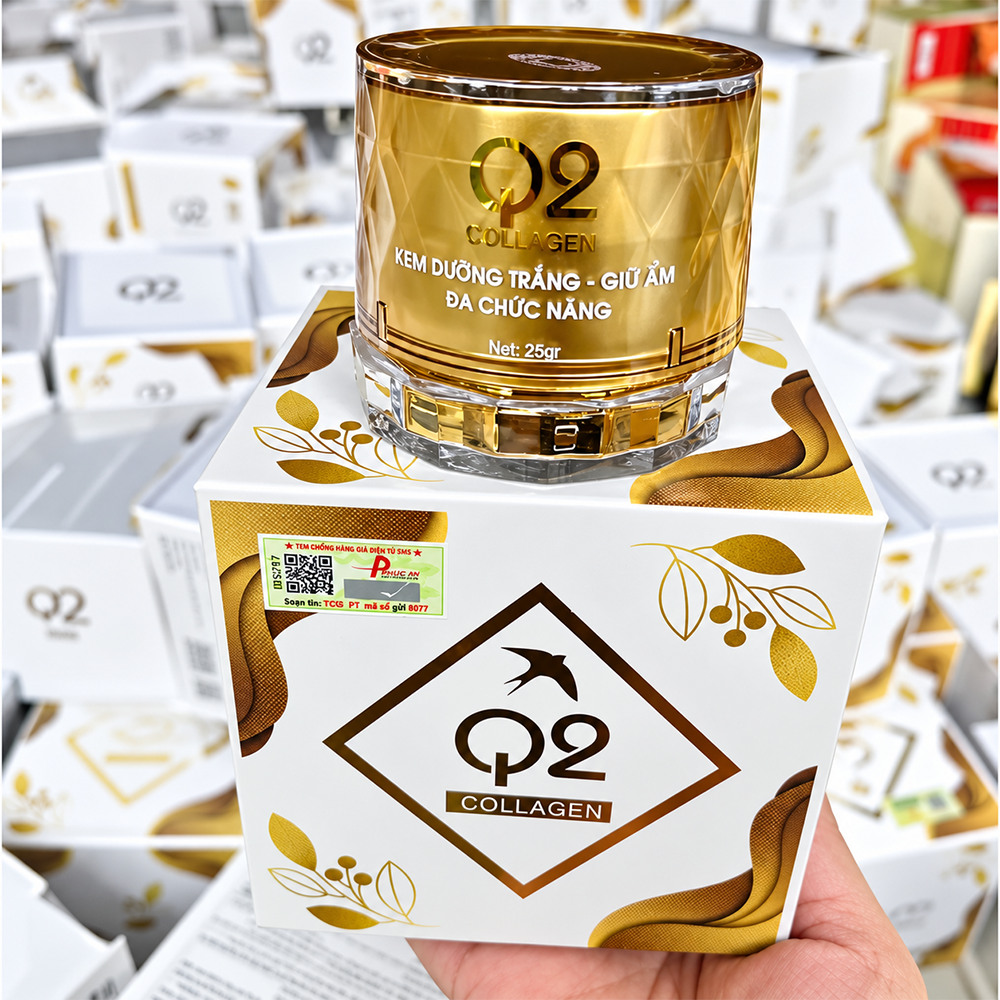 Kem Face Dưỡng Da Q2 Collagen Vip Màu Vàng Chính Hãng – Dưỡng Sáng, Cấp Ẩm Và Chăm Sóc Da Thâm Sạm1