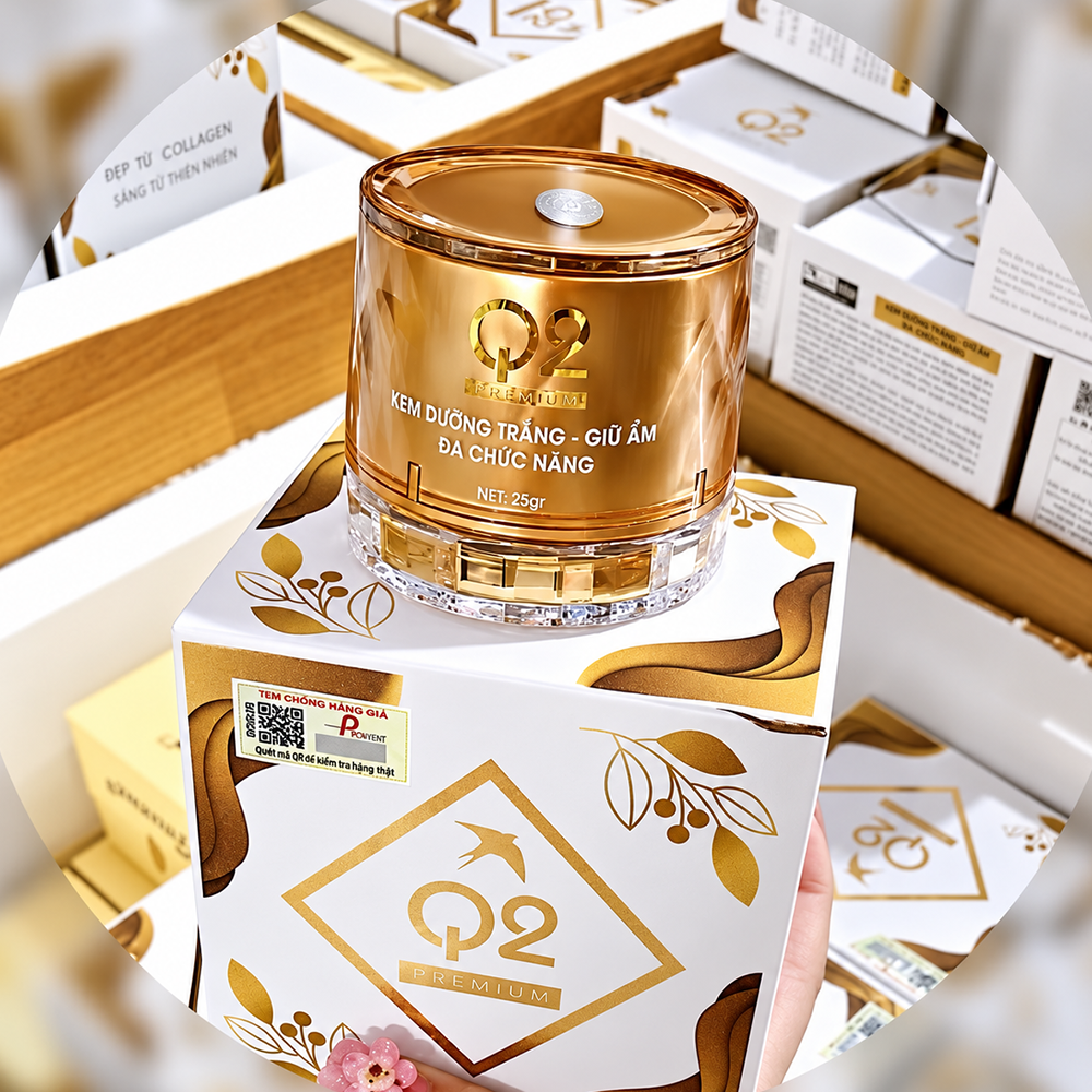 Kem Face Dưỡng Da Q2 Collagen Vip Màu Vàng Chính Hãng – Dưỡng Sáng, Cấp Ẩm Và Chăm Sóc Da Thâm Sạm4
