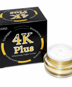 Kem Face Dưỡng Trắng Da Ban Đêm 4K Plus 5x Màu Đen Chính Hãng Thái Lan