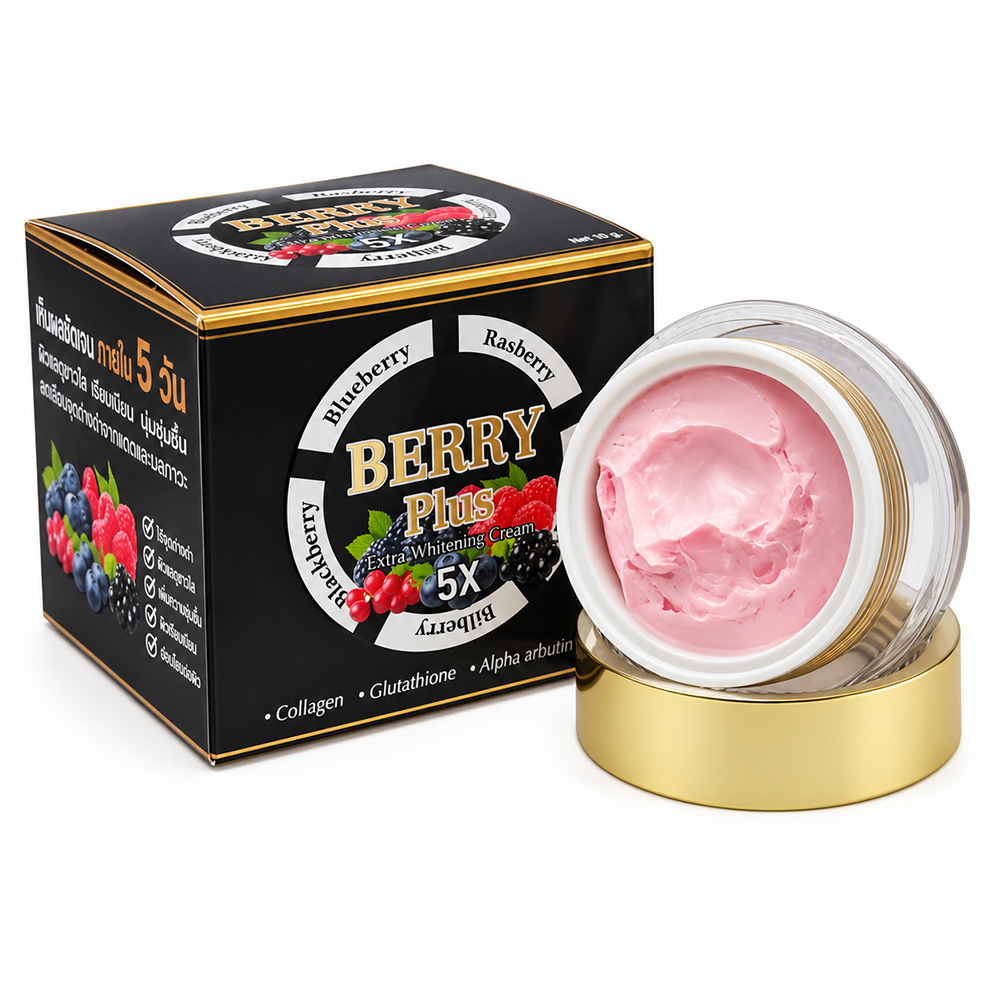 Kem Face Trị Nám Dưỡng Trắng Da Berry Plus Extra Whitening Cream