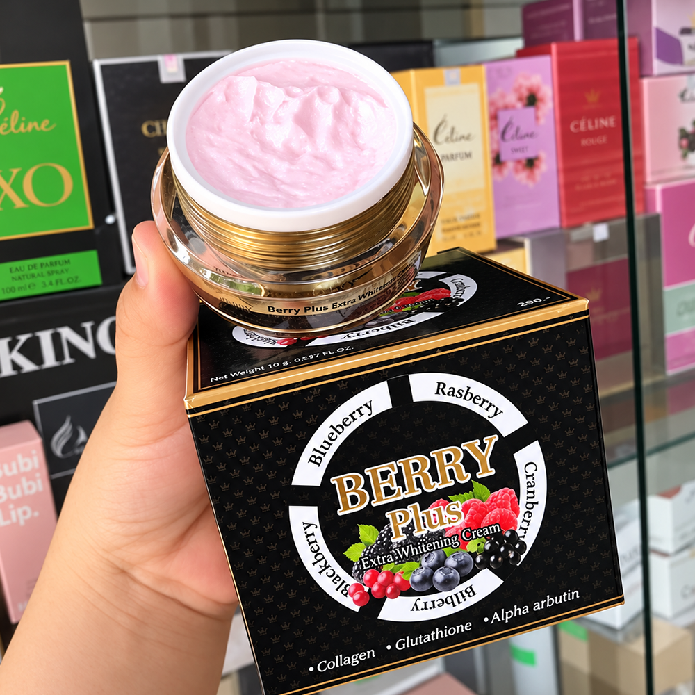 Kem Face Trị Nám Dưỡng Trắng Da Berry Plus Extra Whitening Cream5
