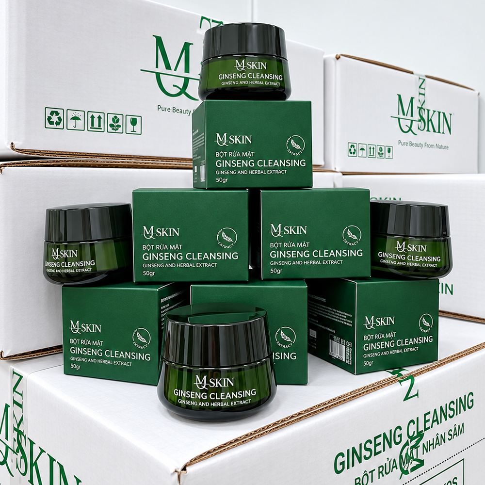 Bột Rửa Mặt MQ Skin, Sữa Rửa Mặt Cải Tiến – Làm Sạch Da, Hỗ Trợ Da Thông Thoáng Và Mịn Màng6