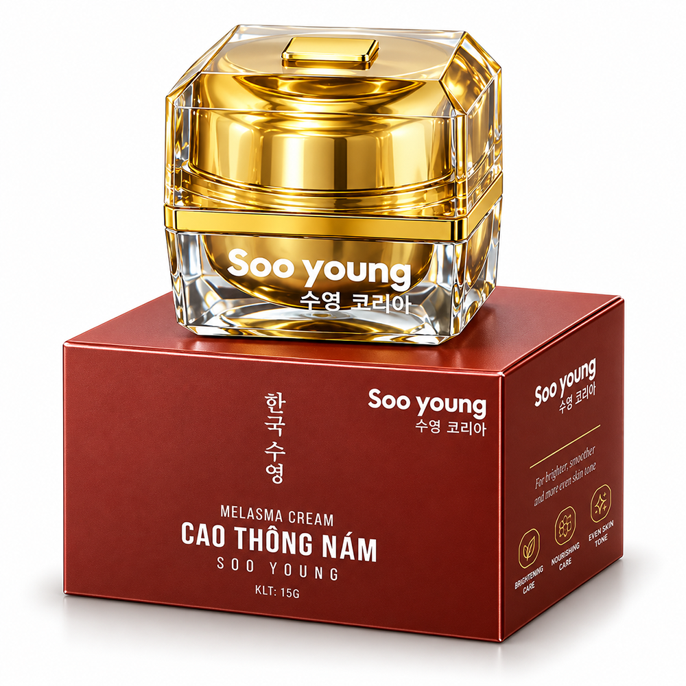 Cao Thông Nám Soo Young, Kem Face Thông Nám Dưỡng Da