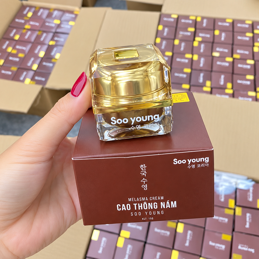 Cao Thông Nám Soo Young, Kem Face Thông Nám Dưỡng Da