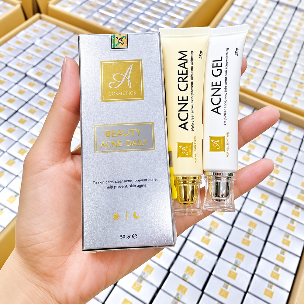 Combo Trị Mụn Beauty One Day Chính Hãng A Cosmetics – Chăm Sóc Da Mụn, Hỗ Trợ Giảm Thâm2