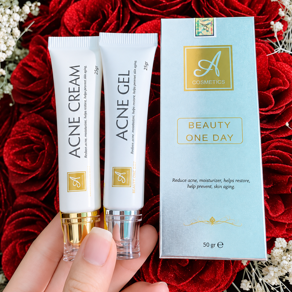 Combo Trị Mụn Beauty One Day Chính Hãng A Cosmetics – Chăm Sóc Da Mụn, Hỗ Trợ Giảm Thâm5