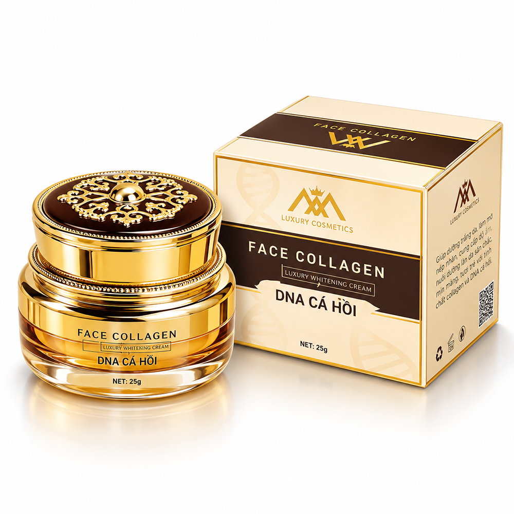 Kem Face Collagen DNA Cá Hồi Luxury MeeA Organic