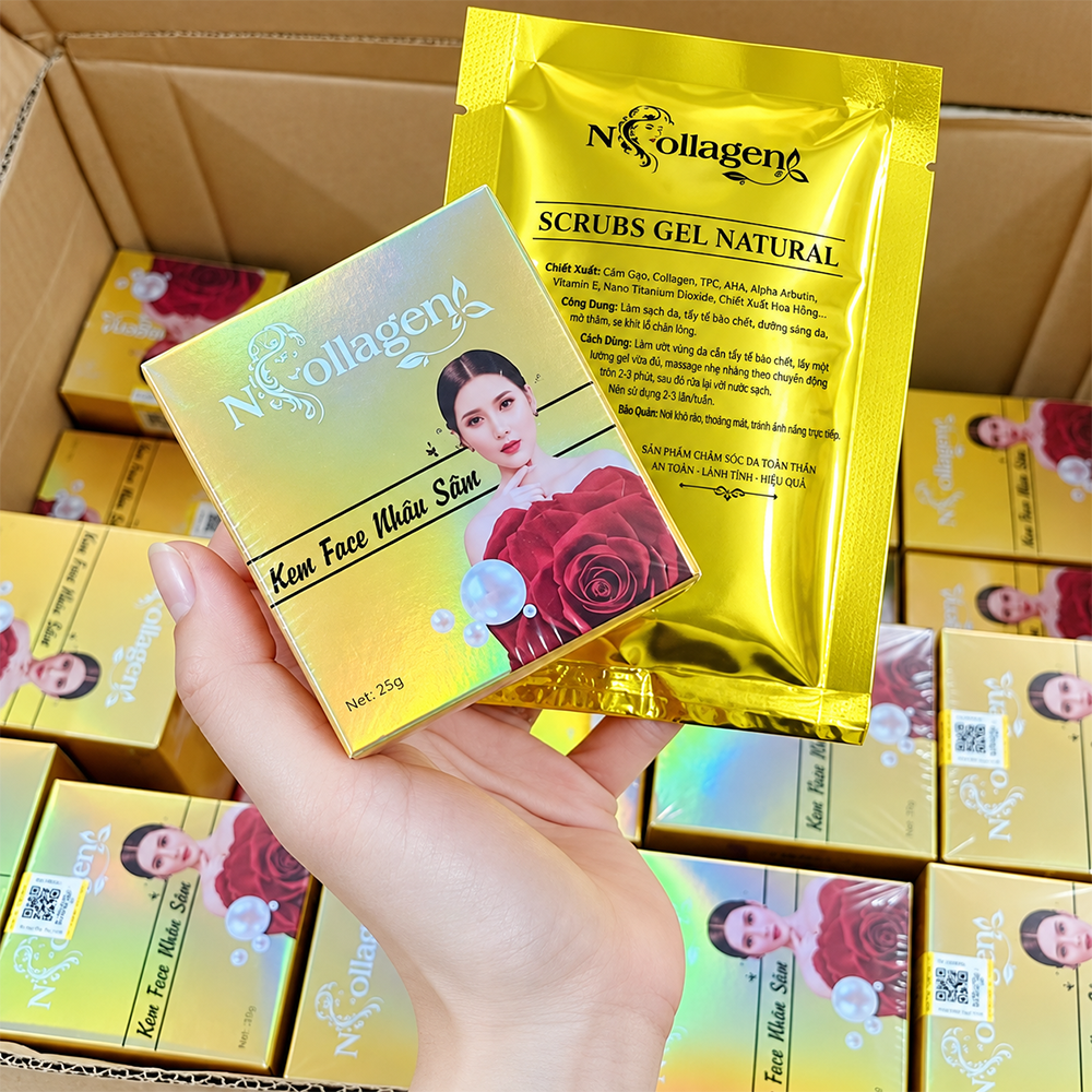 Kem Face Nhân Sâm N-collagen, Kem Dưỡng Da N-collagen Chính Hãng