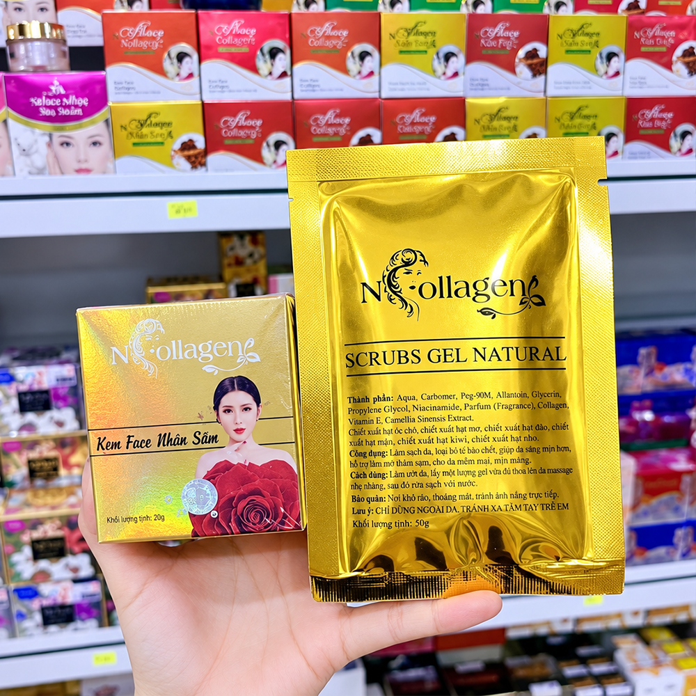 Kem Face Nhân Sâm N-collagen, Kem Dưỡng Da N-collagen Chính Hãng2