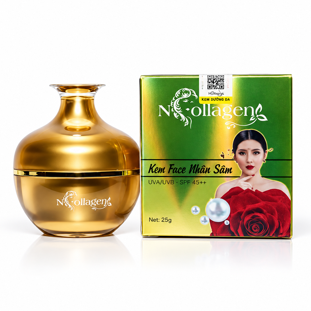 Kem Face Nhân Sâm N-collagen, Kem Dưỡng Da N-collagen Chính Hãng6