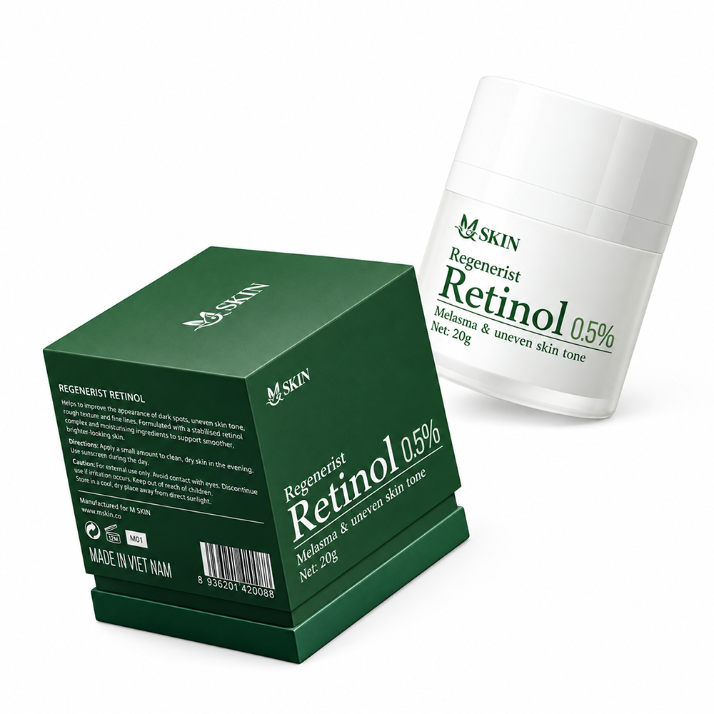 Kem Face Retinol 0,5% MQ SKIN - Hỗ Trợ Tái Tạo Và Dưỡng Trắng Da 30g5