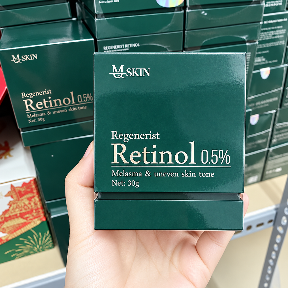 Kem Face Retinol 0,5% MQ SKIN - Hỗ Trợ Tái Tạo Và Dưỡng Trắng Da 30g6