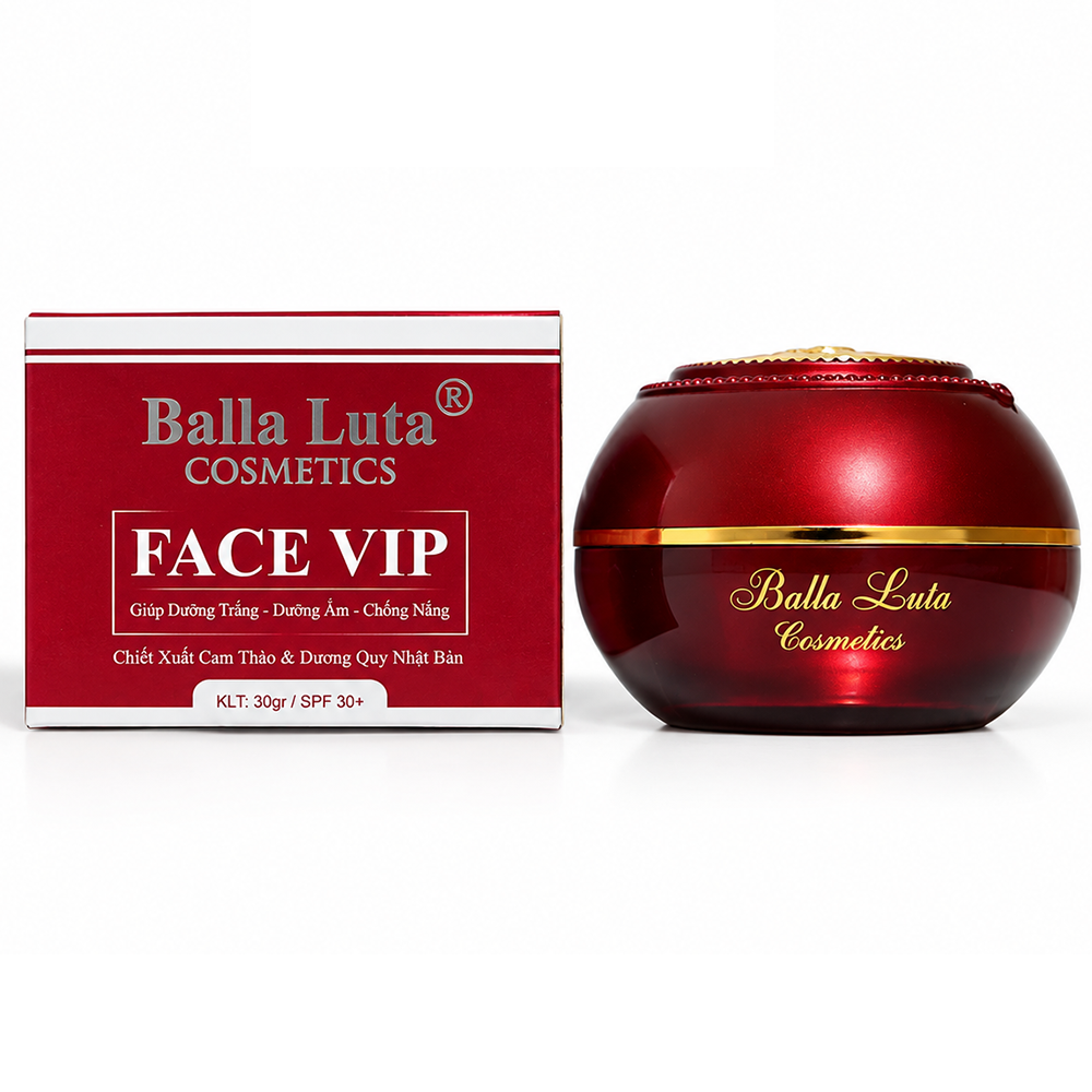 Kem Face Vip Đỏ Balla Luta, Giảm Thâm Nám, Tàn Nhang Căng Bóng Da4