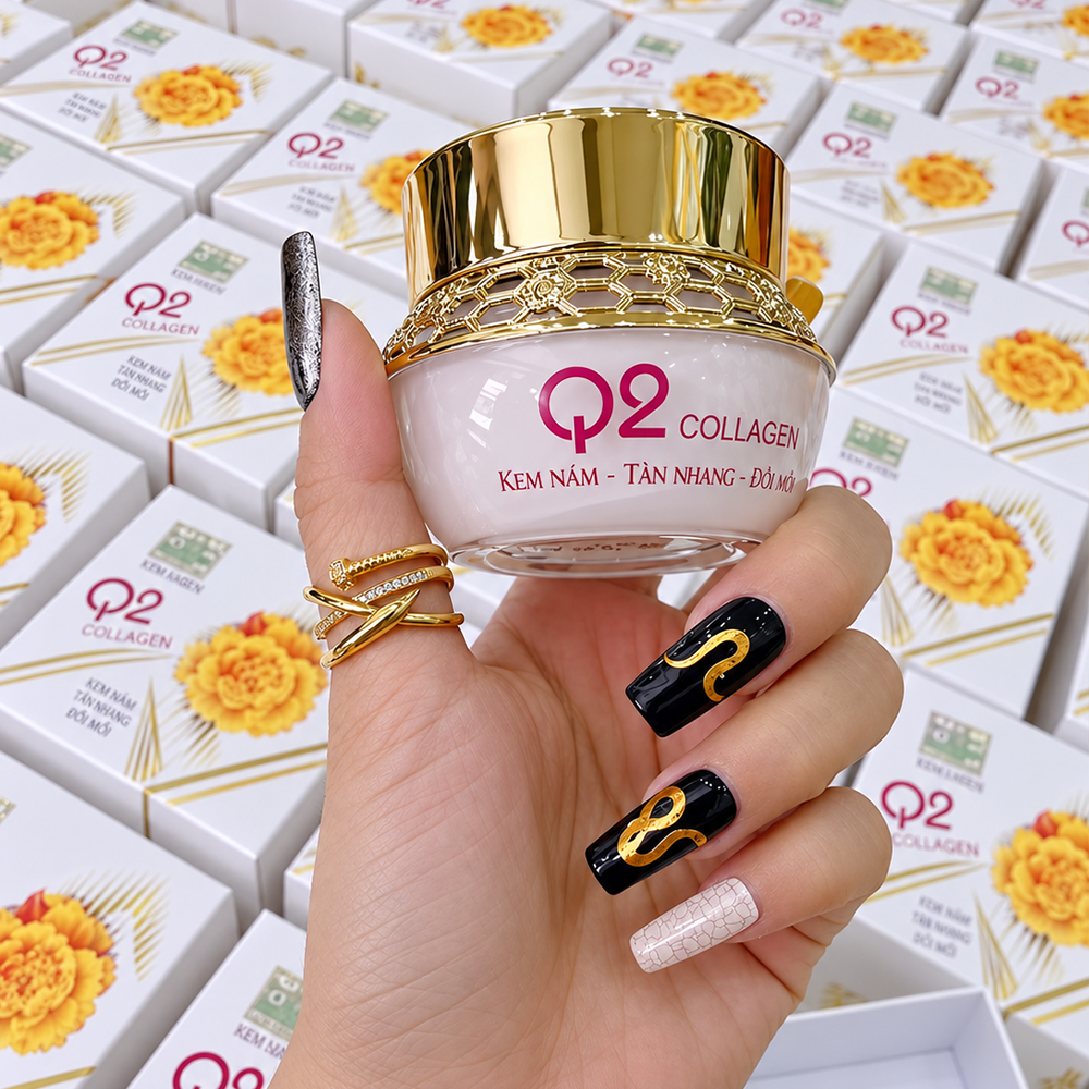 Kem Fake Q2 Collagen Sublimation Beauty Trị Nám Tàn Nhang Đồi Mồi6