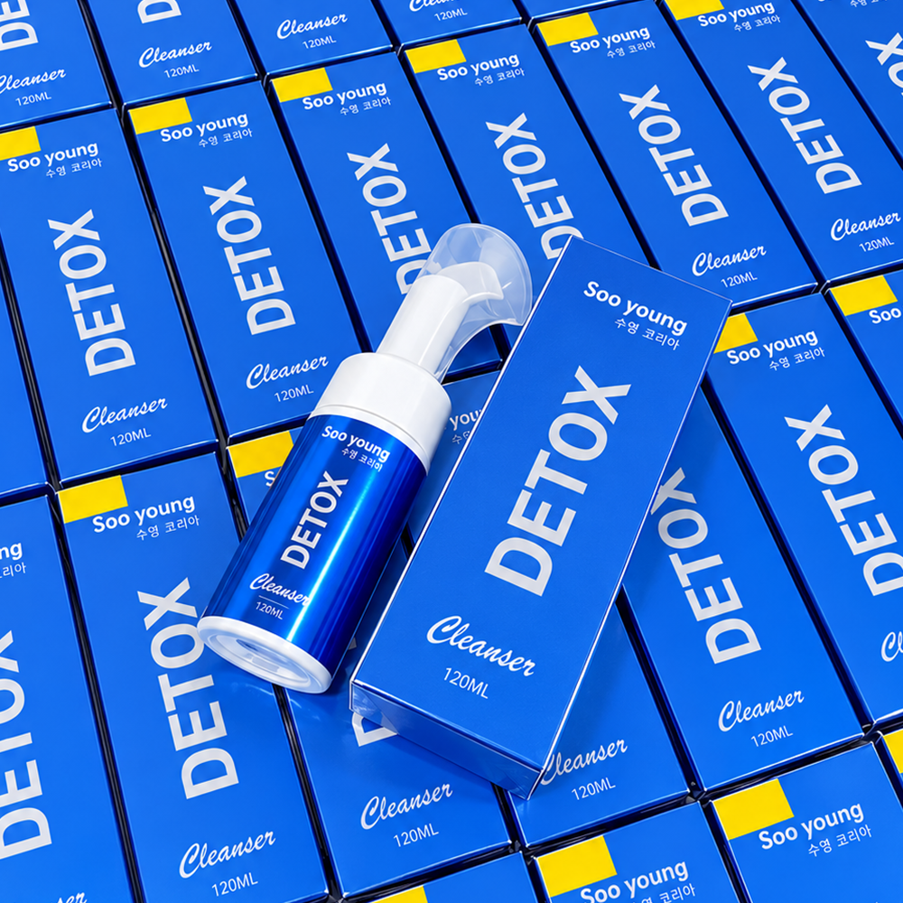 Sữa Rửa Mặt Detox Cleanser Soo Young Chính Hãng – Làm Sạch Da, Hỗ Trợ Loại Bỏ Bụi Bẩn Và Dầu Thừa