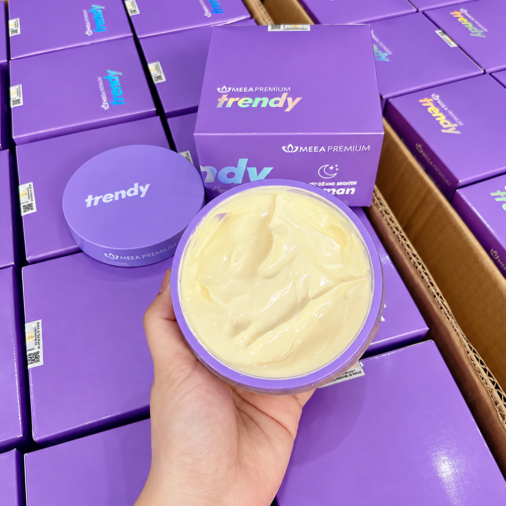 Kem Body Trendy Meea Origin Dịch Chiết Lên Men 250g - Tặng Ủ Bơ Meea6