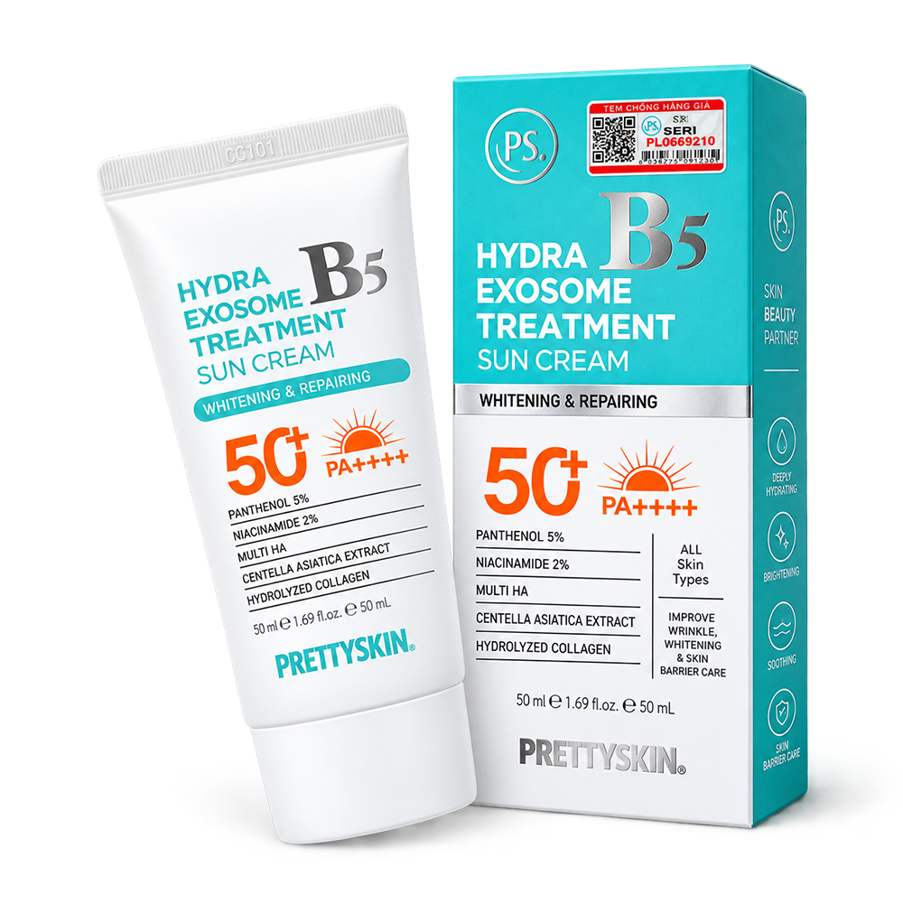 Kem Chống Nắng Phục Hồi B5 PrettySkin 50ml - Bí Quyết Dưỡng Sáng, Trẻ Hóa Da8