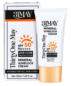Kem Chống Nắng Vật Lý 31May 50ml - Bảo Vệ Chuyên Sâu, Phục Hồi Hàng Rào Da5