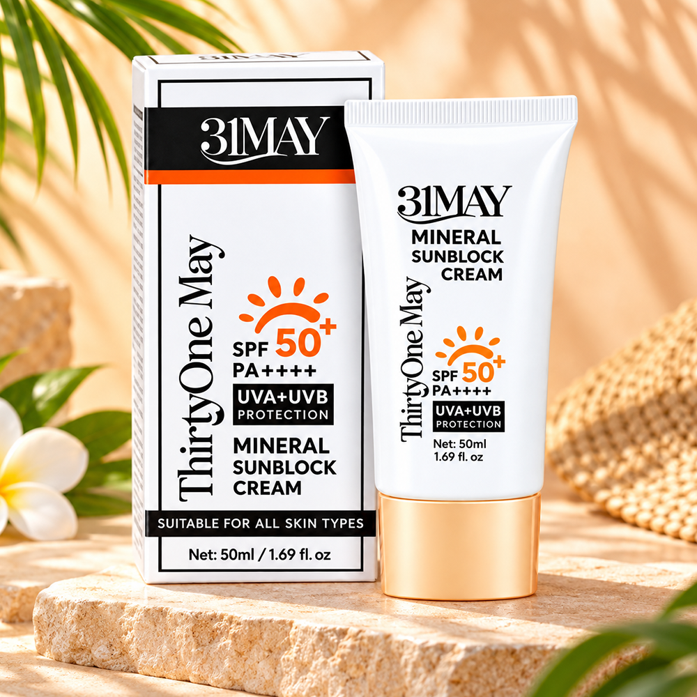 Kem Chống Nắng Vật Lý 31May 50ml - Bảo Vệ Chuyên Sâu, Phục Hồi Hàng Rào Da57