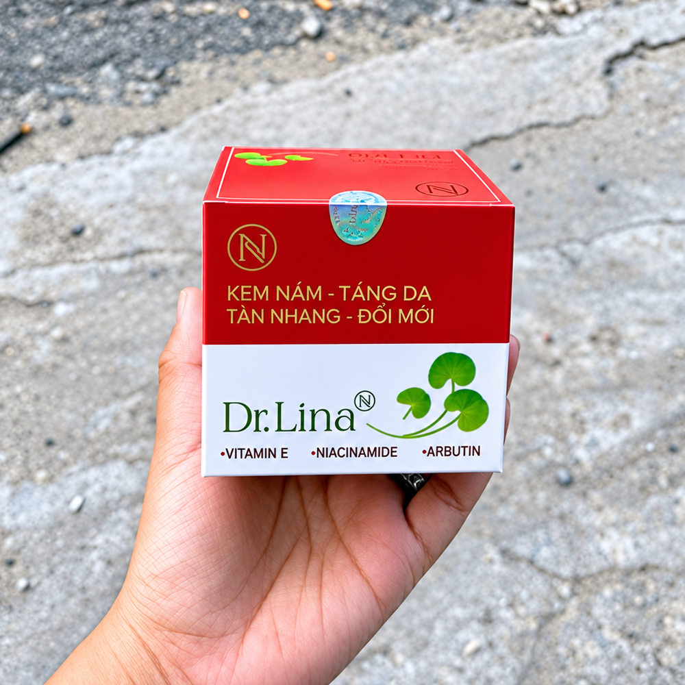 Kem Dưỡng Da Dr Lina Đỏ 18g - Đánh Bay Nám Sạm, Tàn Nhang, Đồi Mồi2