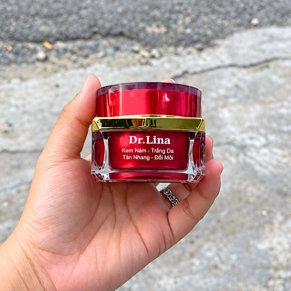 Kem Dưỡng Da Dr Lina Đỏ 18g - Đánh Bay Nám Sạm, Tàn Nhang, Đồi Mồi3