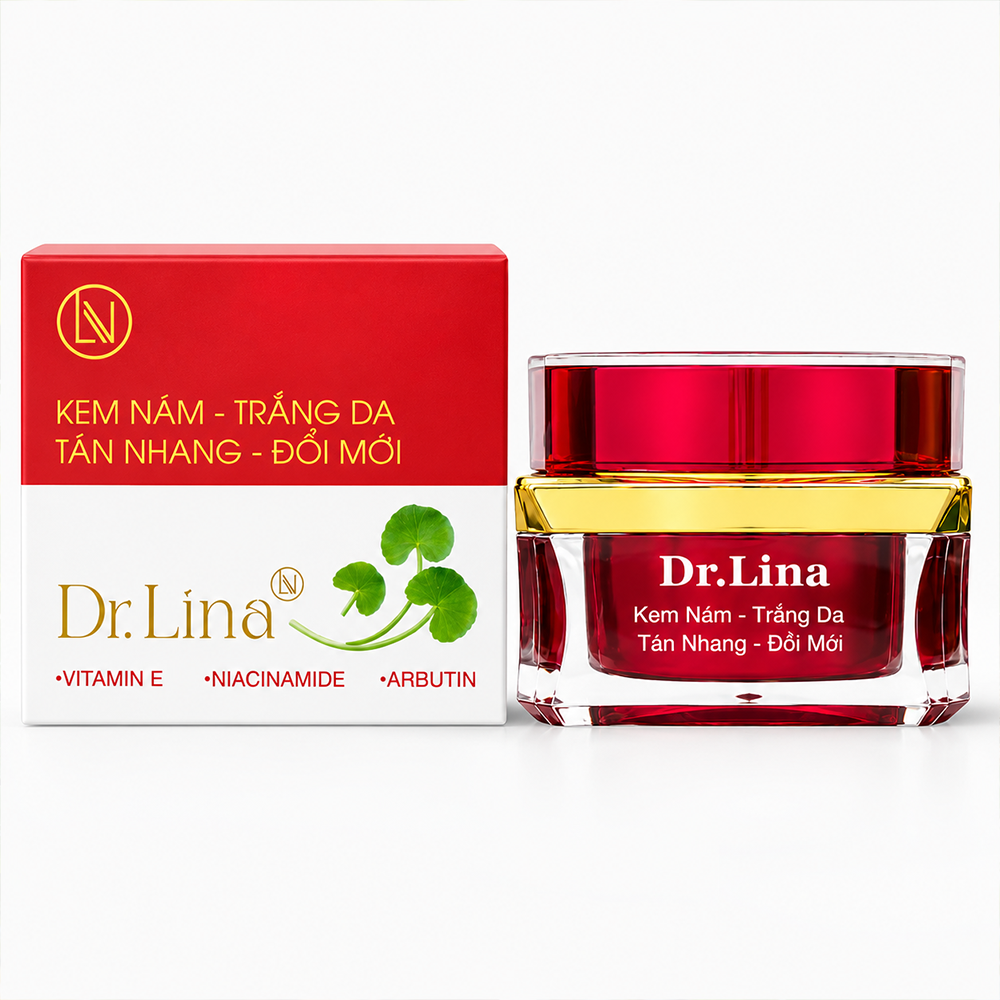 Kem Dưỡng Da Dr Lina Đỏ 18g - Đánh Bay Nám Sạm, Tàn Nhang, Đồi Mồi7