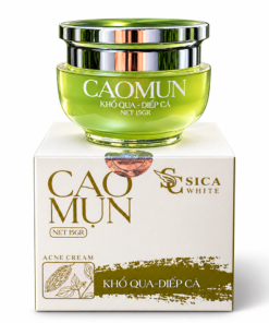 Kem Face Cao Mụn Khổ Qua Diếp Cá Sica White - Bí Quyết Sạch Mụn Mờ Thâm11