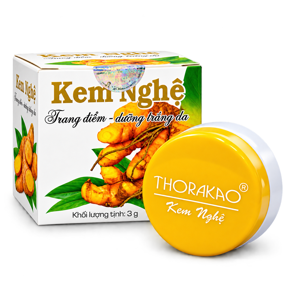 Kem Nghệ Thorakao 3g, Chăm Sóc Da Bằng Thành Phần Thảo Mộc Việt Quen Thuộc6