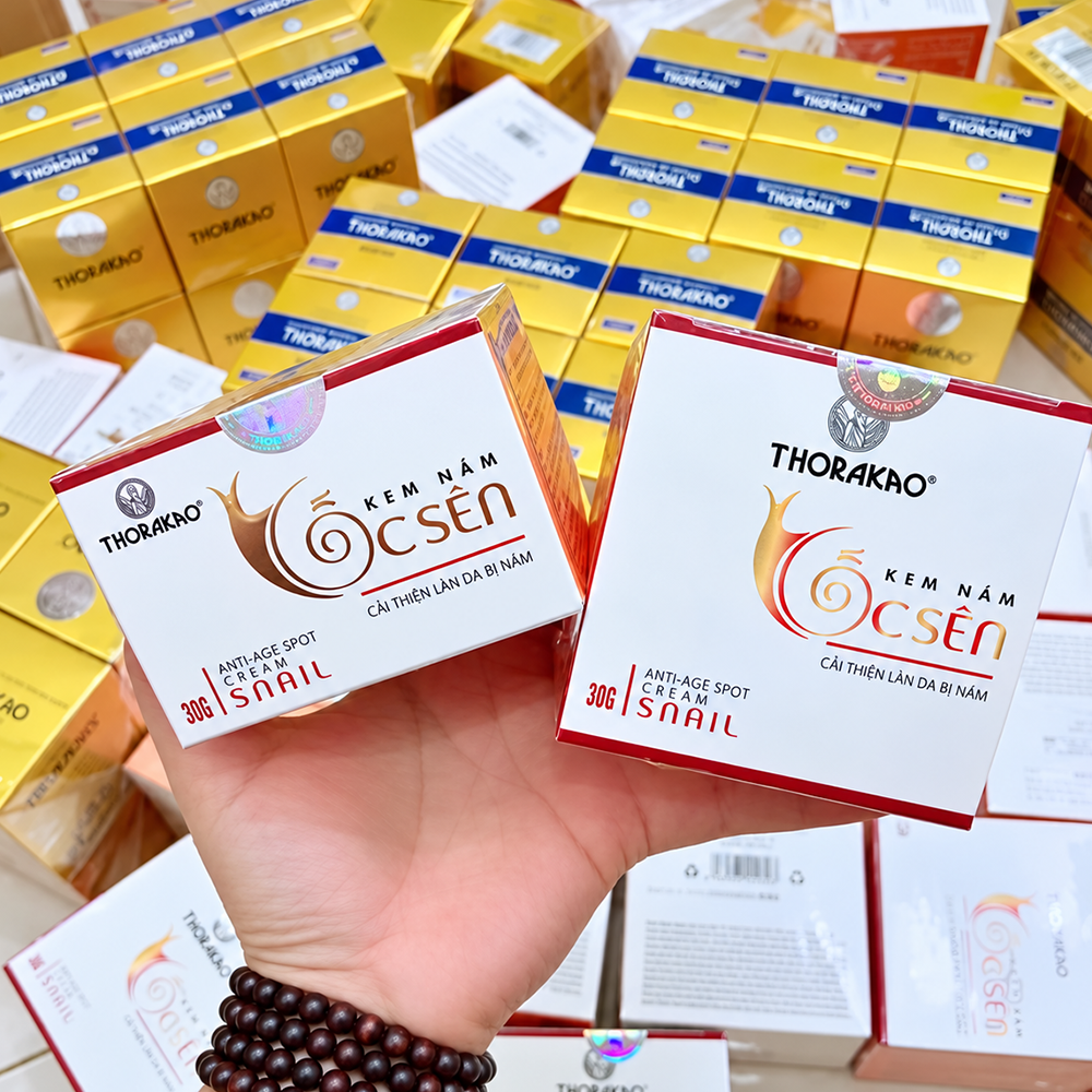 Kem Ốc Sên Thorakao 30g – Giải Pháp Dưỡng Ẩm, Hỗ Trợ Giảm Sạm Nám Từ Dịch Nhầy Ốc Sên5