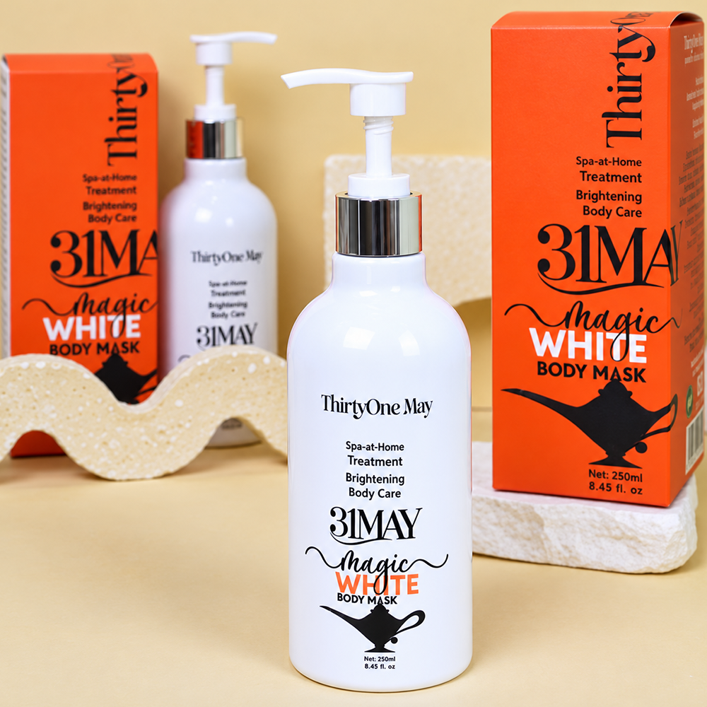 Kem Ủ Trắng Body 31 May 250ml - Khắc Tinh Của Da Ngăm Đen, Chai Lỳ Khó Bật Tông