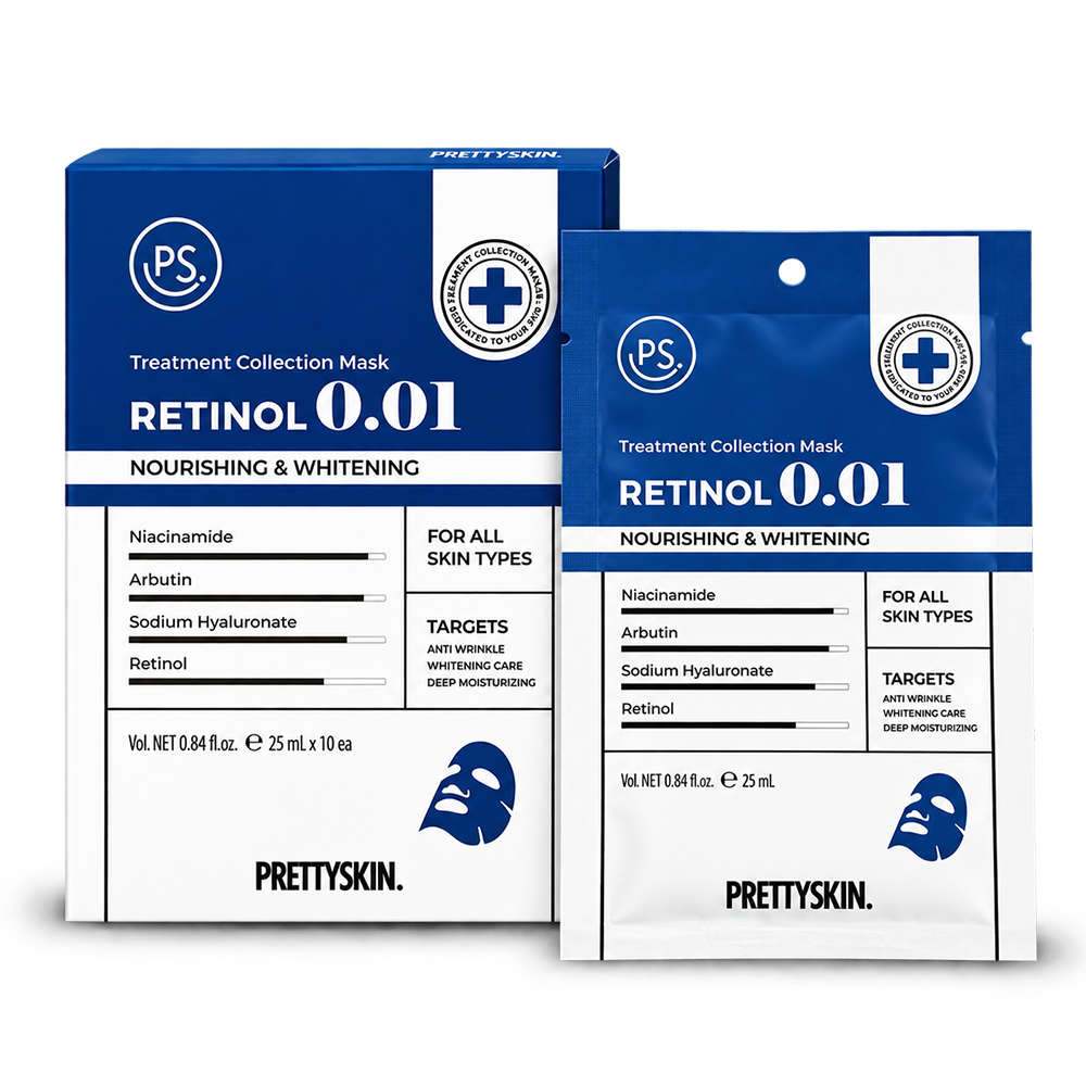 Mặt Nạ Prettyskin Retinol 0.01 Màu Xanh Đậm - Khắc Tinh Của Da Lão Hóa, Sạm Nám11