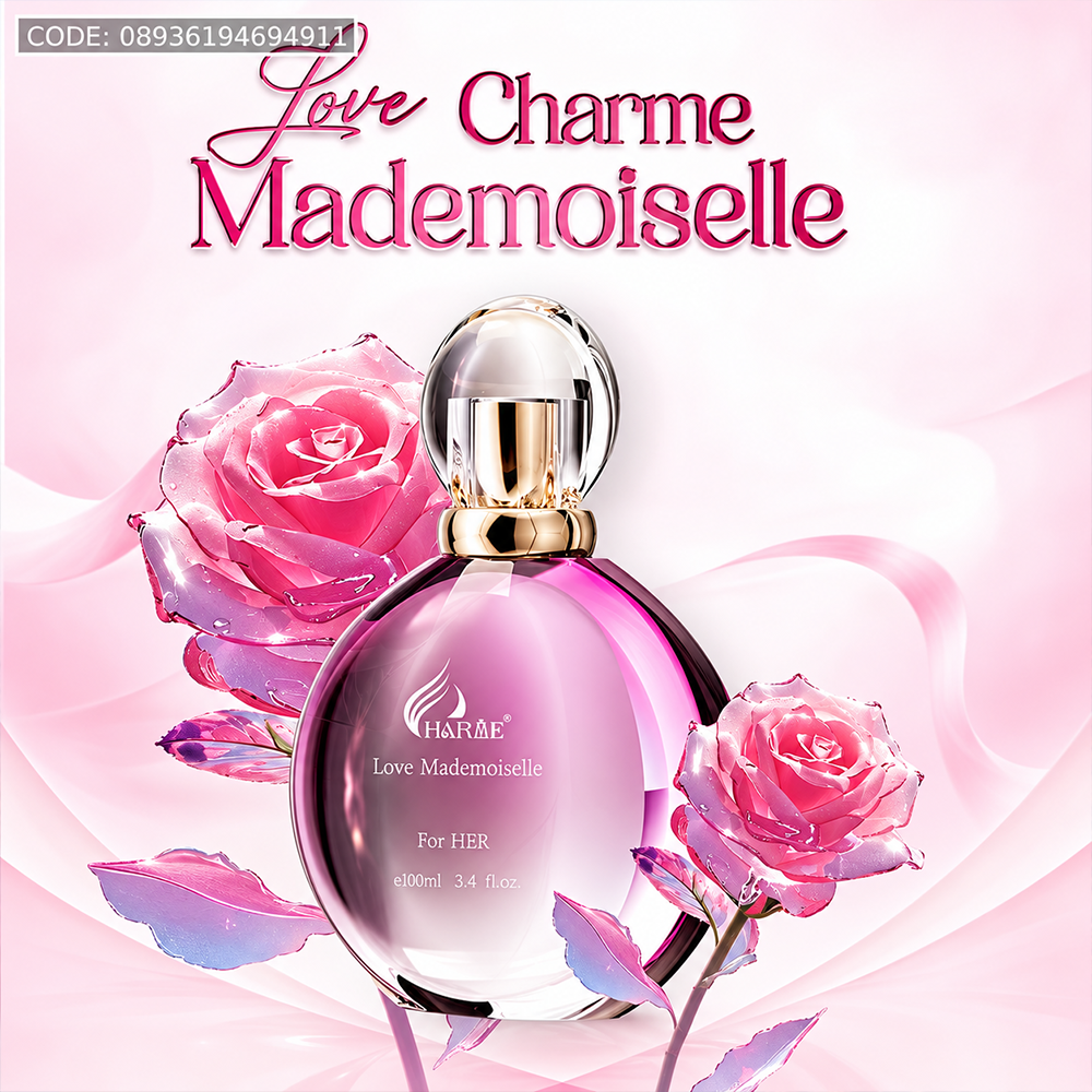 Nước Hoa Charme Love Mademoiselle 100ml Mùi Nữ Cao Cấp – Thanh Lịch, Quyến Rũ Và Tinh Tế6