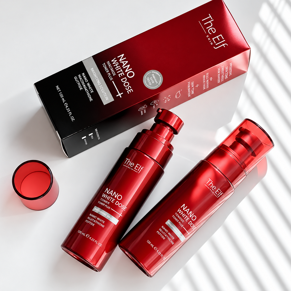Serum Đỏ Truyền Trắng Body The Elf 60ml, Tuyệt Chiêu Xóa Thâm, Sáng Da Cấp Tốc