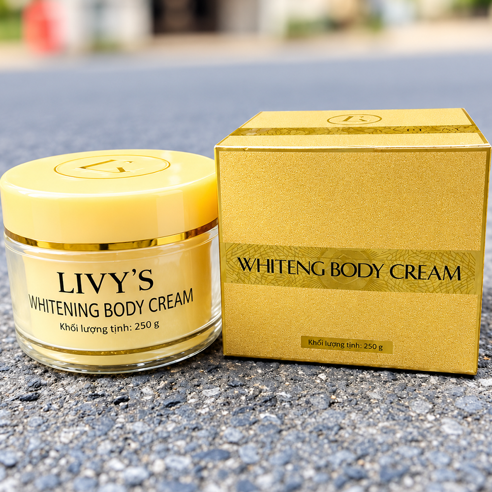 Kem Body Livy's Hộp Vàng 250g Chính Hãng Giá Tốt – Dưỡng Ẩm, Hỗ Trợ Sáng Da87